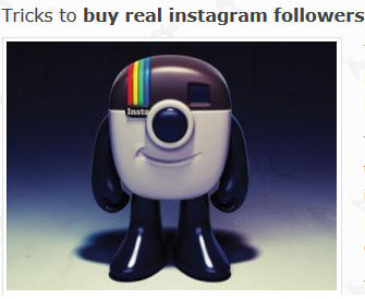 buying real Instagram Followers that like your photos